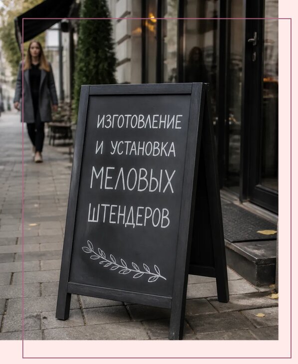 Меловые штендеры в Шумерле по цене от 7061 р. | Аванза-Шмр